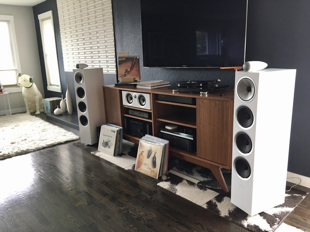 Bocinas Bowers & Wilkins 702S2 Blancas