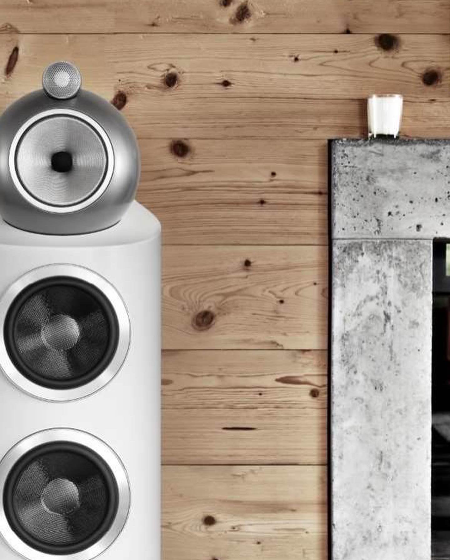 Bocinas Bowers & Wilkins 802 Blancas Diamond 3