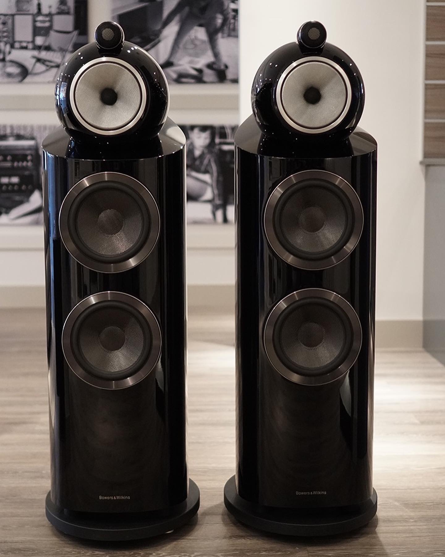 Bocinas Bowers & Wilkins 802D3 Piano Black